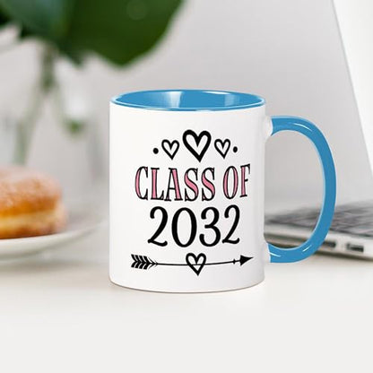 Class Of 2032 Graduation Girls | Ceramic Coffee Mug | 11 OZ
