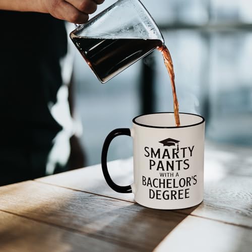 Petalsun Bachelors Degree Graduation Gifts for | Ceramic Coffee Mug | 11 OZ