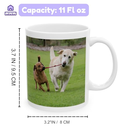 Personalized Custom Picture Text or Logo | Customised Coffee Mug | 11 OZ