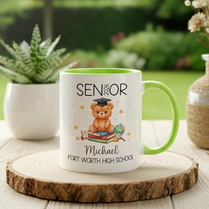Senior Graduation Accent Or Personalized | Customised Coffee Mug | 11 OZ