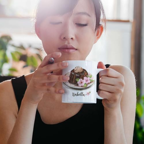 Fantastic Customized Molten Chocolate Cake | Customised Coffee Mug | 11 OZ
