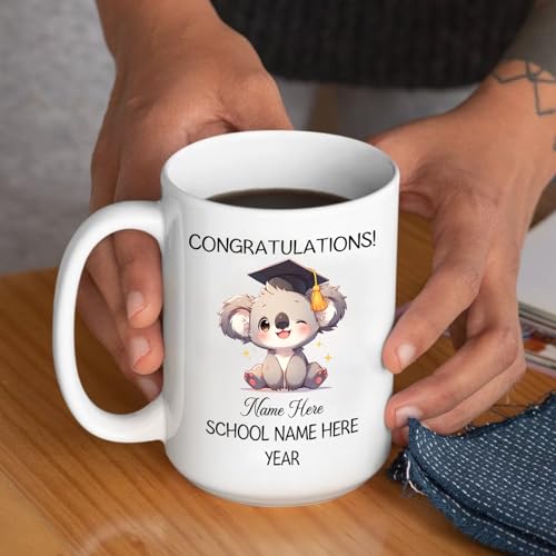 Baby Koala Travel Congratulations Gifts for | Customised Coffee Mug | 11 OZ