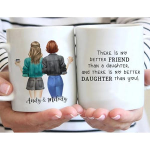 Personalized Daughter from Mom Mother s Day | Customised Coffee Mug | 11 OZ
