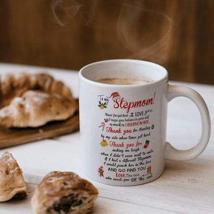 Custom Step Mom from Daughter Personalized | Customised Coffee Mug | 11 OZ