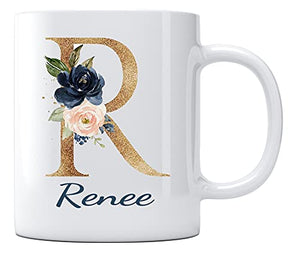 Happy Mothers Day with Name Renee Best Gifts | Ceramic Coffee Mug | 11 OZ