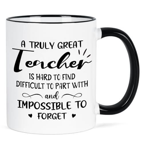 YHRJWN Teacher Appreciation Gifts for Women | Ceramic Coffee Mug | 11 OZ