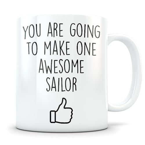 Navy graduation gifts graduates Sailor US gift | Ceramic Coffee Mug | 11 OZ