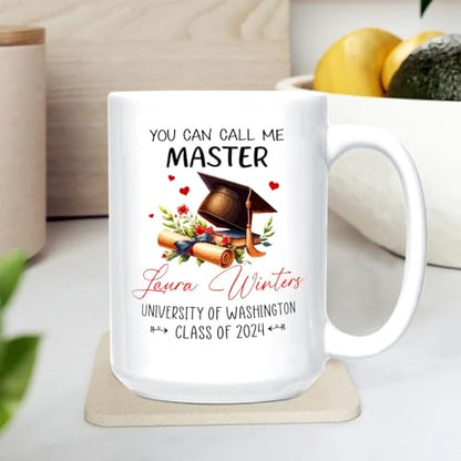 You Can Call Me Master Personalized Name | Customised Coffee Mug | 11 OZ