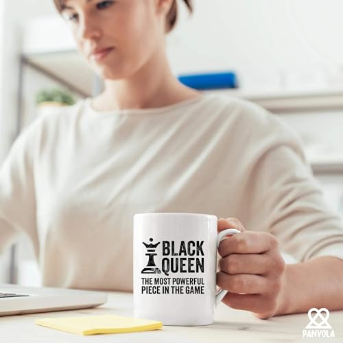 Queen The Most Powerful Piece In Game Woman | Ceramic Coffee Mug | 11 OZ