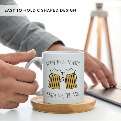 Graduation Gift Soon to be A Lawyer Ready for | Ceramic Coffee Mug | 11 OZ