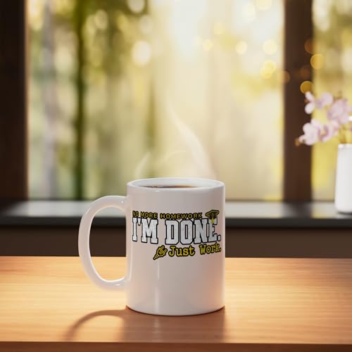Electrician Graduation I m Done Trade School | Ceramic Coffee Mug | 11 OZ