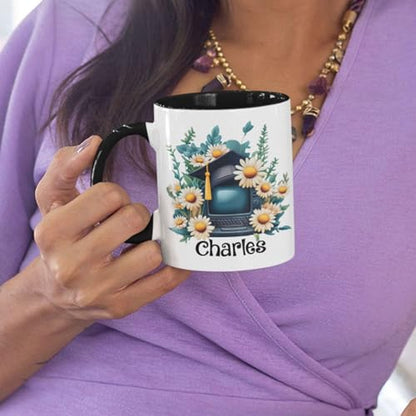 Personalized Name Tech Graduation Custom | Customised Coffee Mug | 11 OZ