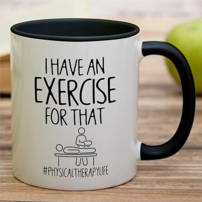 Funny PT Physical Therapy Gift Therapist Funny | Ceramic Coffee Mug | 11 OZ
