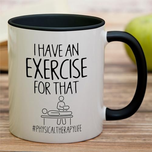 Funny PT Physical Therapy Gift Therapist Funny | Ceramic Coffee Mug | 11 OZ