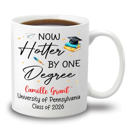 Now Hotter By One Degree Customized School | Customised Coffee Mug | 11 OZ