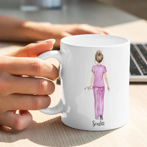 Custom Nurse Gifts for Women RN | Customised Coffee Mug | 11 OZ