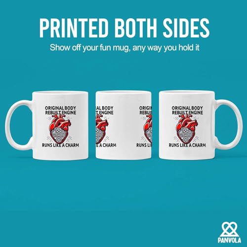 Original Body Rebuilt Engine Recovery Gifts | Ceramic Coffee Mug | 11 OZ