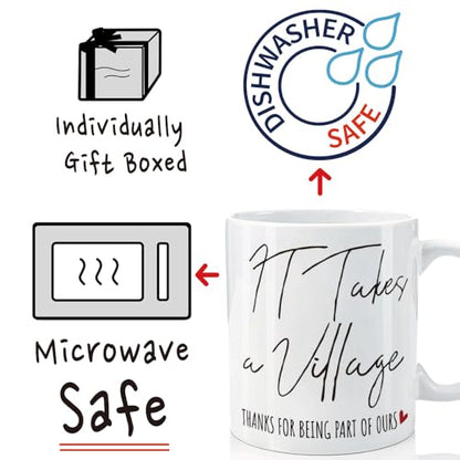 Thank You Gifts for Women Child Care Worker | Ceramic Coffee Mug | 11 OZ