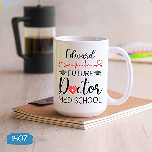 Custom Future Doctor Name Personalized New | Customised Coffee Mug | 11 OZ