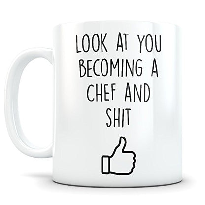 Culinary Graduation Gifts Chef Graduates Cook | Ceramic Coffee Mug | 11 OZ