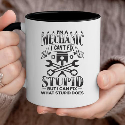 MissDaisy-Funny Mechanic Witty Garage Decor | Ceramic Coffee Mug | 11 OZ