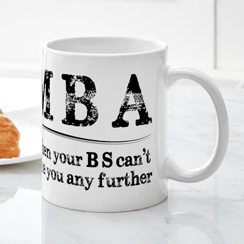 MBA Masters Degree Graduation Gifts Doctorate | Ceramic Coffee Mug | 11 OZ