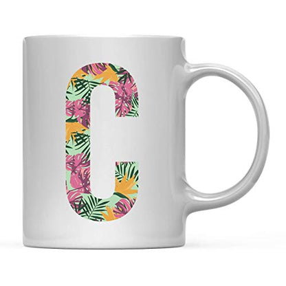 Gift Tropical Monstera Palm Leaves Graduate | Ceramic Coffee Mug | 11 OZ