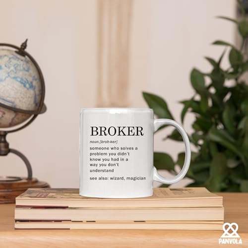 Broker Definition Real Estate Salesperson | Ceramic Coffee Mug | 11 OZ