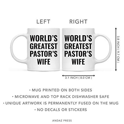 Gift for Men or Women World s Greatest Funny | Ceramic Coffee Mug | 11 OZ