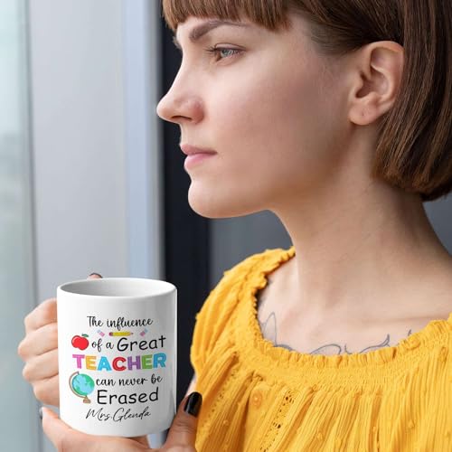 The Influence Of A Great Teacher Can Never | Customised Coffee Mug | 11 OZ
