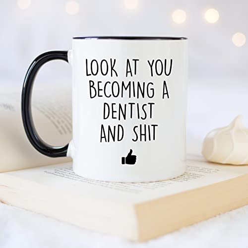 Dental School Student Hygiene Graduation | Ceramic Coffee Mug | 11 OZ