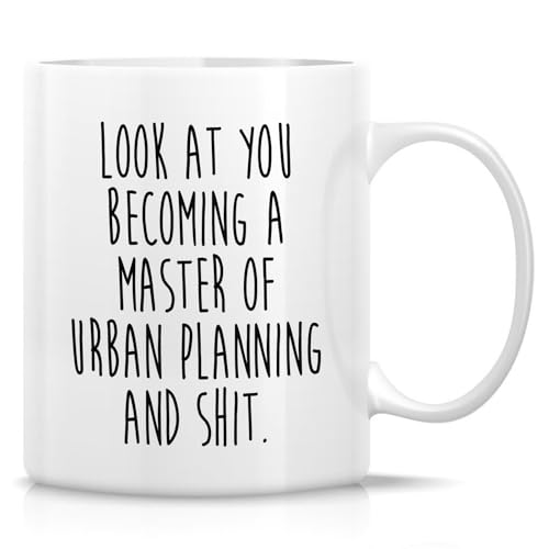 Funny Graduation Master of Urban Planning | Ceramic Coffee Mug | 11 OZ