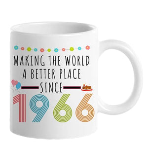 60th Birthday Gifts for Women Funny 60 Year | Ceramic Coffee Mug | 11 OZ