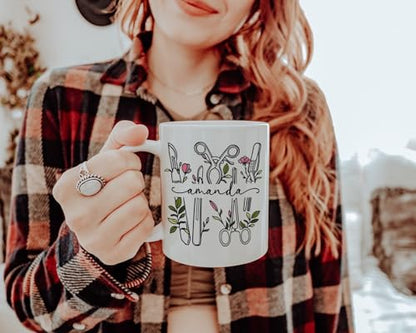 Personalized Surgical Tech with Name | Customised Coffee Mug | 11 OZ
