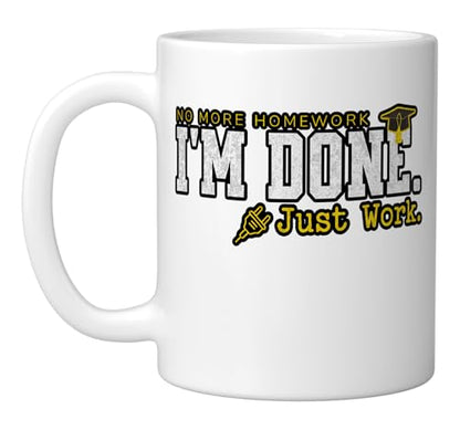 Electrician Graduation I m Done Trade School | Ceramic Coffee Mug | 11 OZ