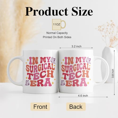 DYJYBMY In My Surgical Tech Era Funny | Ceramic Coffee Mug | 11 OZ