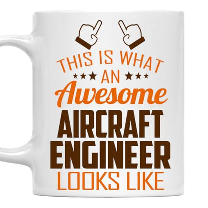 Awesome Aircraft Engineer This Is What an | Ceramic Coffee Mug | 11 OZ