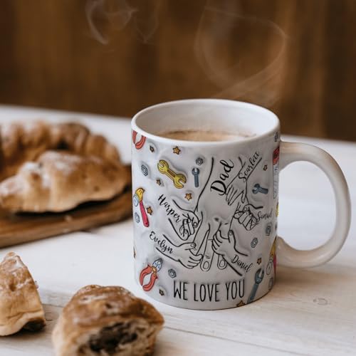 Ships Next Day Personalized Dad You Hold | Customised Coffee Mug | 11 OZ