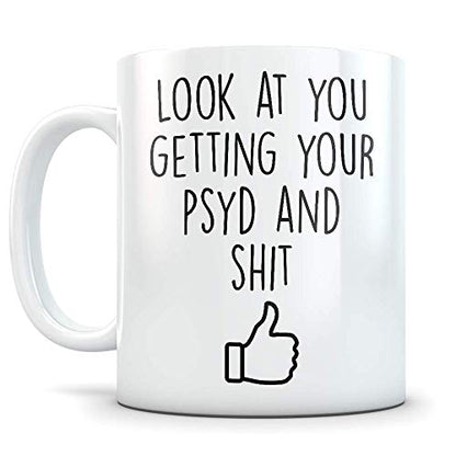 PSYD Graduation Gifts Future Psych Doctorate | Ceramic Coffee Mug | 11 OZ