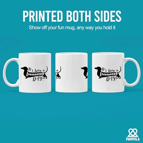It s Been A Long Day Dachshund Gifts Funny Dog | Ceramic Coffee Mug | 11 OZ