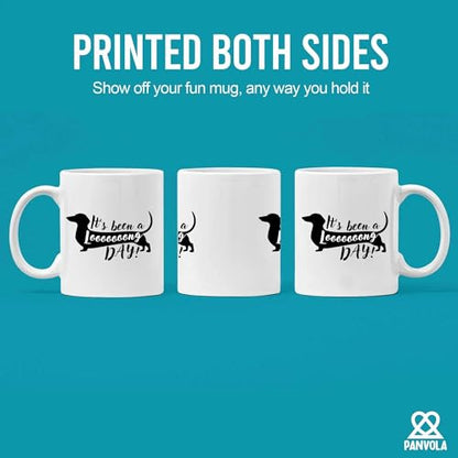 It s Been A Long Day Dachshund Gifts Funny Dog | Ceramic Coffee Mug | 11 OZ