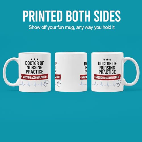 Doctor of Nursing Practice Nurse Gift | Ceramic Coffee Mug | 11 OZ