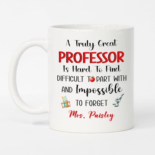 Personalized Retired Professors A Truly | Customised Coffee Mug | 11 OZ