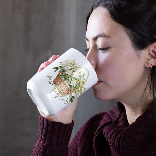 Beautiful Customized Magnolia Personalized | Customised Coffee Mug | 11 OZ