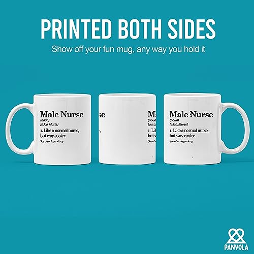Male Nurse Definition Murse Like A Normal But | Ceramic Coffee Mug | 11 OZ
