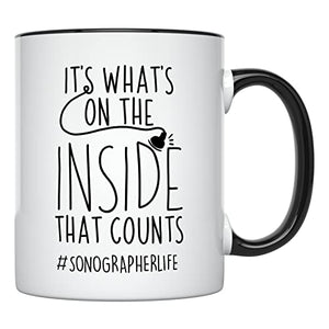 Sonographer Sonography Gifts Ultrasound Tech | Ceramic Coffee Mug | 11 OZ