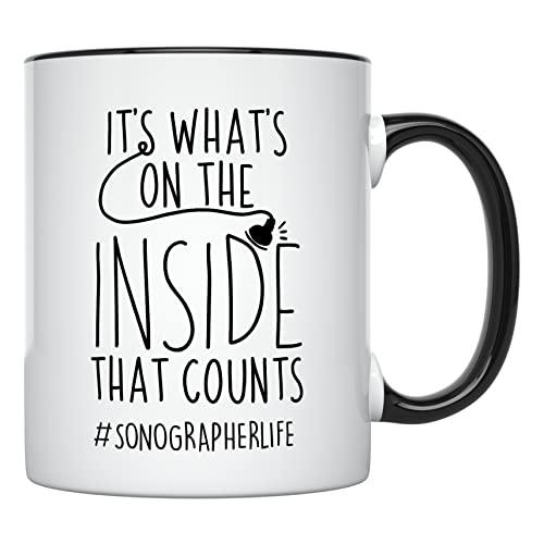 Sonographer Sonography Gifts Ultrasound Tech | Ceramic Coffee Mug | 11 OZ