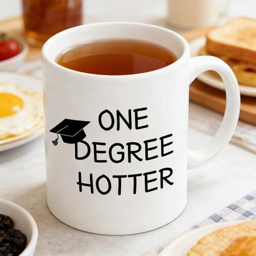 One Degree Hotter Graduation 2026 Funny Class | Ceramic Coffee Mug | 11 OZ