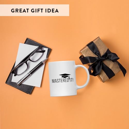 Graduation Gift Mastered It 1-Pack Includes | Ceramic Coffee Mug | 11 OZ
