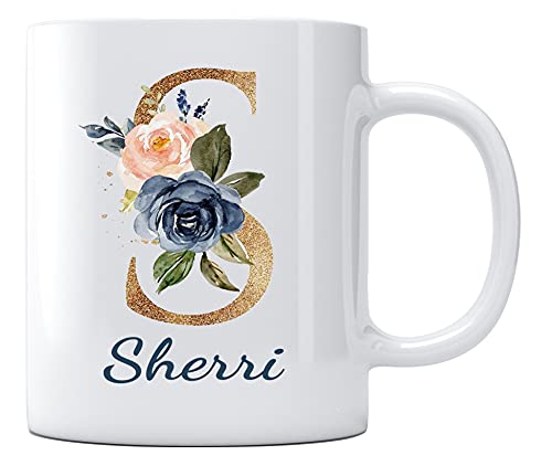 Happy Mothers Day with Name Sherri Best Gifts | Ceramic Coffee Mug | 11 OZ